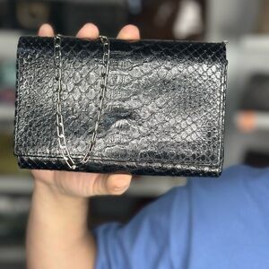 Carlos Falchi Exotic Flap Bag